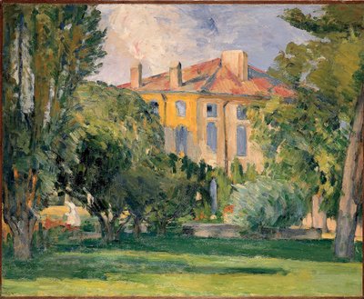 The House of Jas de Bouffan af Cezanne, Paul (1839-1906). Olie på lærred, størrelse: 59x71 af Paul Cézanne