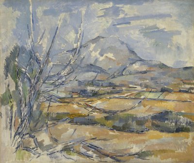 Sainte-Victoire-bjerget af Paul Cézanne