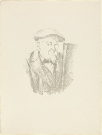 Selvportræt af Paul Cézanne
