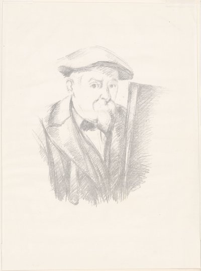 Selvportræt af Paul Cézanne