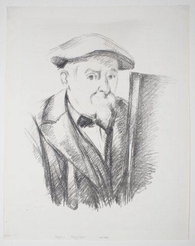 Selvportræt af Paul Cézanne