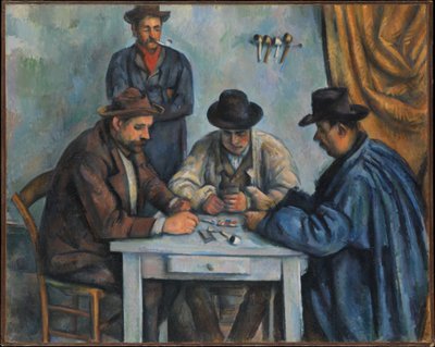 Kortspillerne af Paul Cézanne