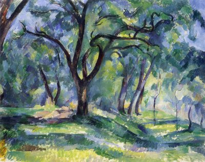 Skoven af Paul Cézanne
