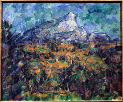The Holy Mountain Victory Painting by Paul Cezannedani af Paul Cézanne