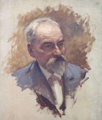André Theuriet (1833-1907) (olie på lærred) af Paul Chabas