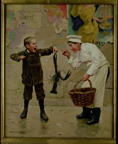 Le Petit Comis (d. 1902) af Paul Charles Chocarne Moreau
