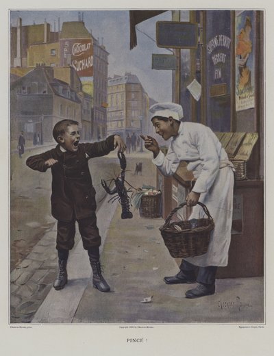 Pince! (Nipped!) af Paul Charles Chocarne Moreau
