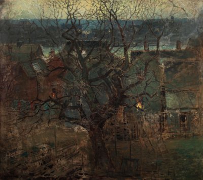 Charles River, Boston, ca. 1910 af Paul Cornoyer