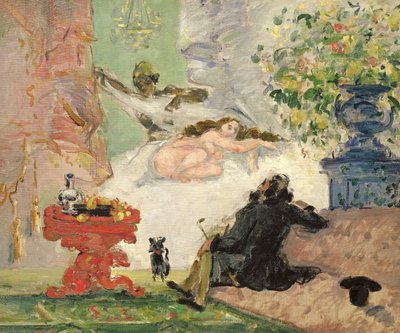 En moderne Olympia, 1873-74 af Paul Cézanne