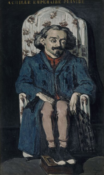 Achille Emperaire, 1867-1868 af Paul Cézanne