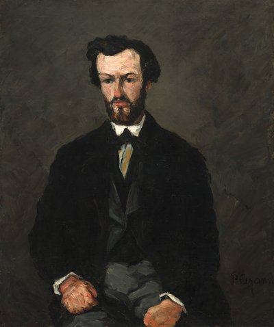 Antony Valabregue, 1866. af Paul Cézanne