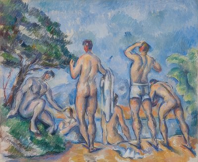 Badende. 1890-92 af Paul Cézanne