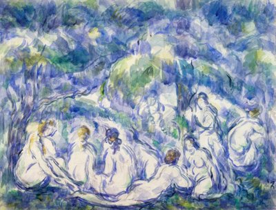 Badende af Paul Cézanne