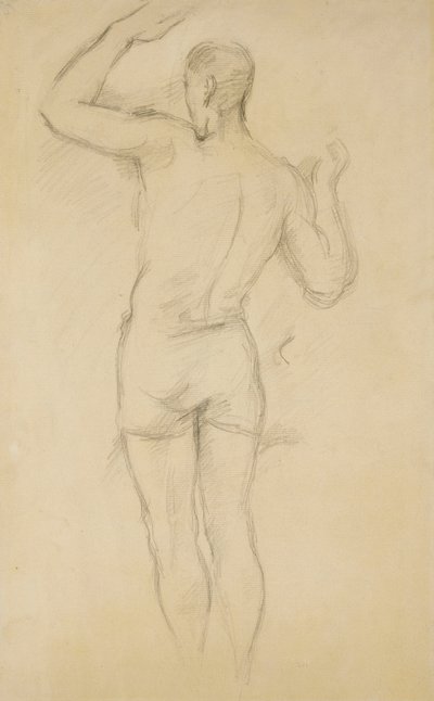Badende stående; Stående Bader, ca. 1885-88 af Paul Cézanne