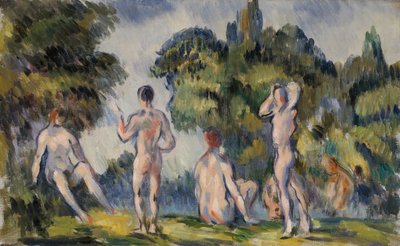 Badende, 189094. af Paul Cézanne