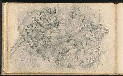 Karnevalsscene af Paul Cézanne