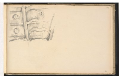 Stol og kommode af Paul Cézanne