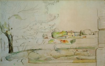 Bellevue slette af Paul Cézanne