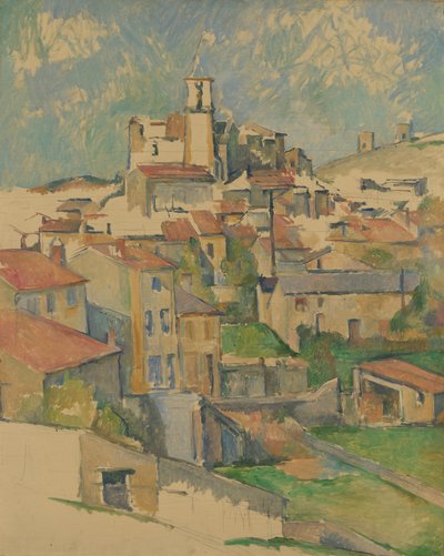 Gardanne, 1885-86. af Paul Cézanne