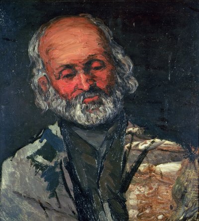 Leder af en gammel mand, ca. 1866 af Paul Cézanne