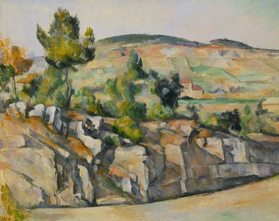 Bakkeskråning i Provence, ca. 1886-90 af Paul Cézanne
