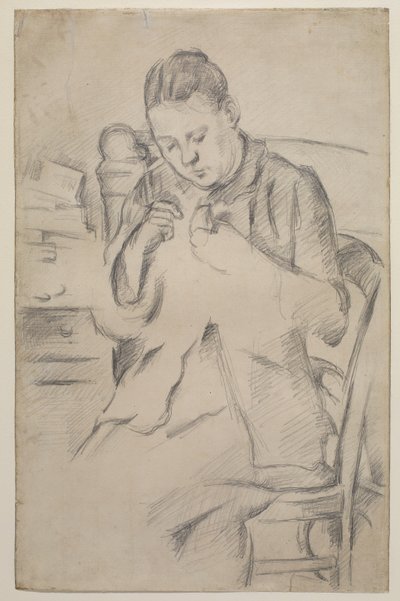 Hortense Fiquet af Paul Cézanne