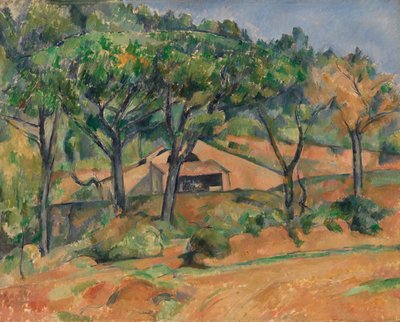 Hus i Provence af Paul Cézanne