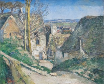 Den hængte mands hus af Paul Cézanne