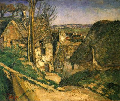 Den hængte mands hus, Auvers-sur-Oise af Paul Cézanne