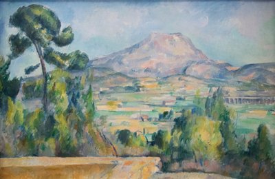 Sainte-Victoire-bjerget af Paul Cézanne