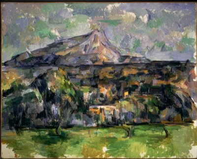 Sainte-Victoire bjerget af Paul Cézanne