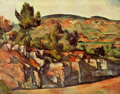 Vejen i Provence af Paul Cézanne