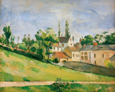Den stigende vej - Den stigende vej af Paul Cézanne