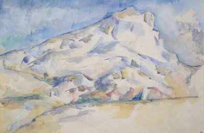 Sainte Victoire bjerget af Paul Cézanne