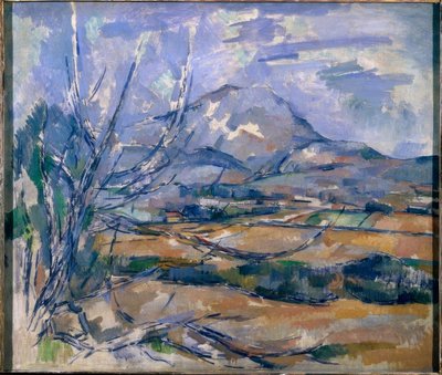 Sainte Victoire bjerget af Paul Cézanne