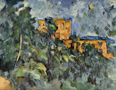 Le Château Noir af Paul Cézanne