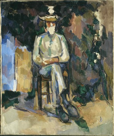 Gartneren Vallier, ca 1904-1906. af Paul Cézanne