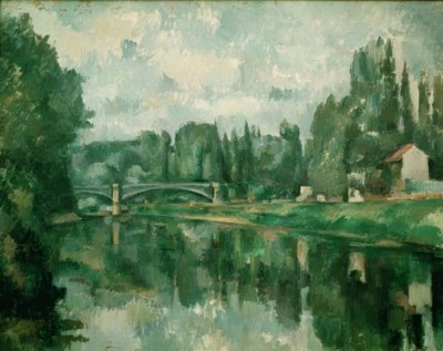 Le Pont de Creteil (broen over Marne, i Creteil af Paul Cézanne