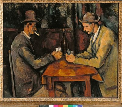 Kortspillere af Paul Cézanne