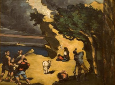 Æseltyve af Paul Cézanne