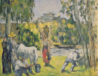 Livet på marken, ca. 1875 af Paul Cézanne