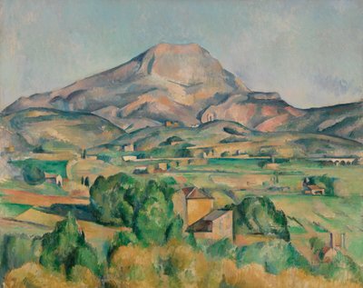 Mont Sainte-Victoire (Sainte-Victoire-bjerget) af Paul Cézanne