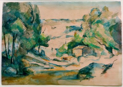 Landskab i Provence af Paul Cézanne