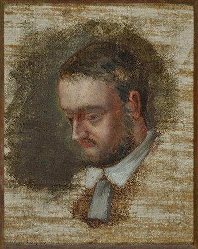 Portræt af Emile Zola af Paul Cézanne