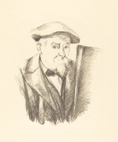 Selvportræt, 1898. af Paul Cézanne