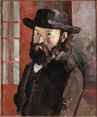 Selvportræt, ca. 1879-82 (olie på lærred) af Paul Cézanne
