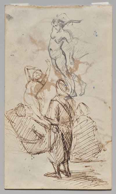 Studieark af Paul Cézanne