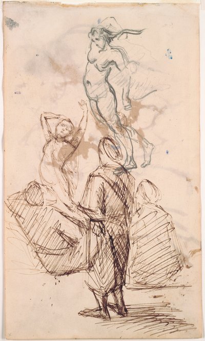 Studieark, 1871-1876. af Paul Cézanne
