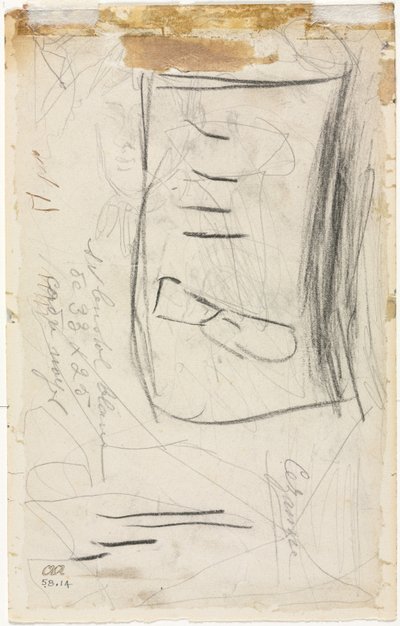 Skitse af Madame Cézanne, 188184. af Paul Cézanne