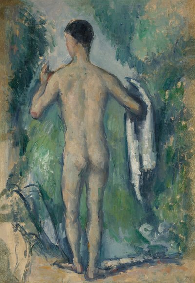 Stående bader, set bagfra, 187982. af Paul Cézanne